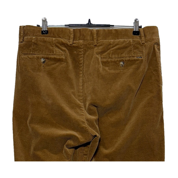 Polo Ralph Lauren Pants Mens 36X32 Brown Corduroy Stretch Classic Fit Preppy - Picture 6 of 10